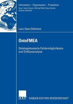 OntoFMEA: Ontologiebasierte Fehlermöglichkeits- und Einflussanalyse - Lars Uwe Dittmann - cover