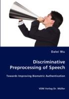 Discriminative Preprocessing of Speech - Dalei Wu - cover