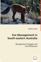 Fox Management in South-eastern Australia - Matthew Gentle - cover