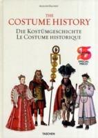 Auguste Racinet. The complete costume history. Ediz. inglese, francese e tedesca - Françoise Tétart-Vittu - copertina