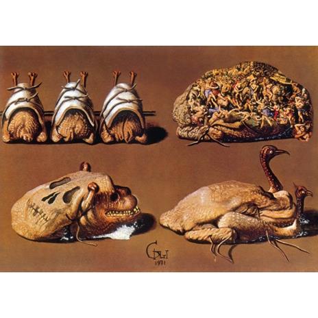 Les dîners de Gala. Cene di Gala. Il ricettario surrealista di Salvador Dalí. Ediz. illustrata - Salvador Dalì - 4