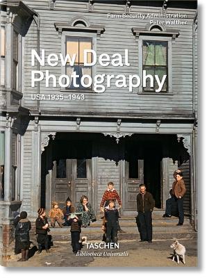 New deal photography. Usa 1935-1943. Ediz. italiana, spagnola e portoghese - Peter Walther - copertina