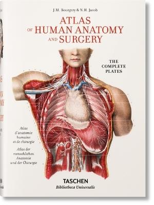 Atlas of human anatomy and surgery. Ediz. italiana, portoghese e spagnola - Jean-Baptiste Bourgery,Nicolas H. Jacob - copertina