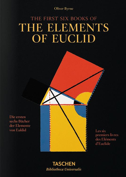 I primi sei libri degli Elementi di Euclide. Ediz. italiana, spagnola e portoghese - Oliver Byrne,Werner Oechslin - copertina