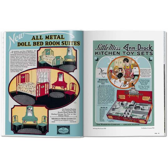 Toys. 100 years of all-american Ads. Ediz. inglese, francese e tedesca - Steven Heller,Jim Heimann - 2