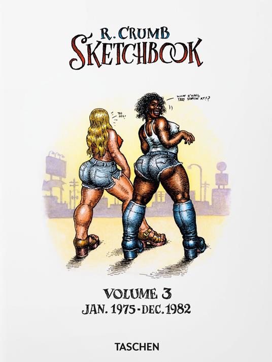 Robert Crumb. Sketchbook. Vol. 3: Jan 1975-Dec. 1982 - copertina