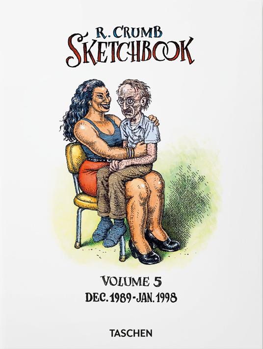 Robert Crumb. Sketchbook. Vol. 5: Dec. 1989-Jan. 1998 - copertina