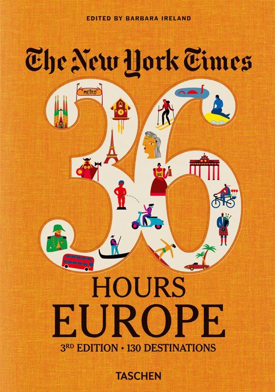 The New York Times, 36 hours: Europe - Barbara Ireland - copertina