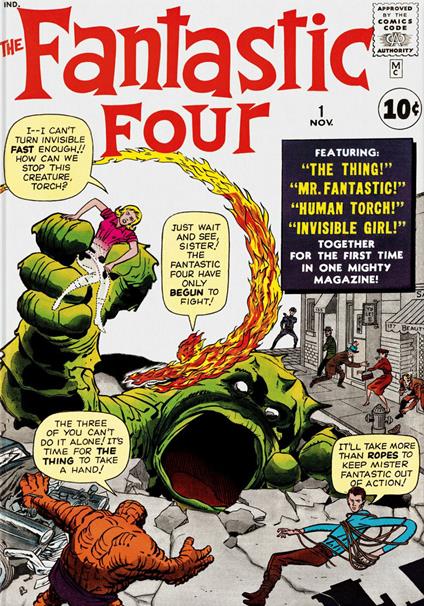 Marvel comics library. Fantastic Four. Ediz. inglese. Vol. 1: 1961–1963 - Mark Waid,Mike Massimino - copertina