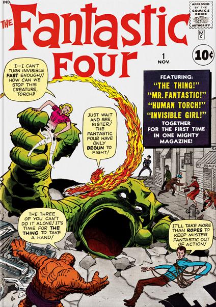 Marvel comics library. Fantastic Four. Ediz. inglese. Vol. 1: 1961–1963 - Mark Waid,Mike Massimino - copertina