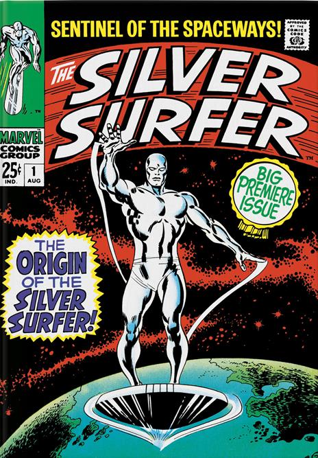 Marvel Comics Library. Silver Surfer. Ediz. inglese. Vol. 1: 1968-1970 - Douglas Wolk - copertina
