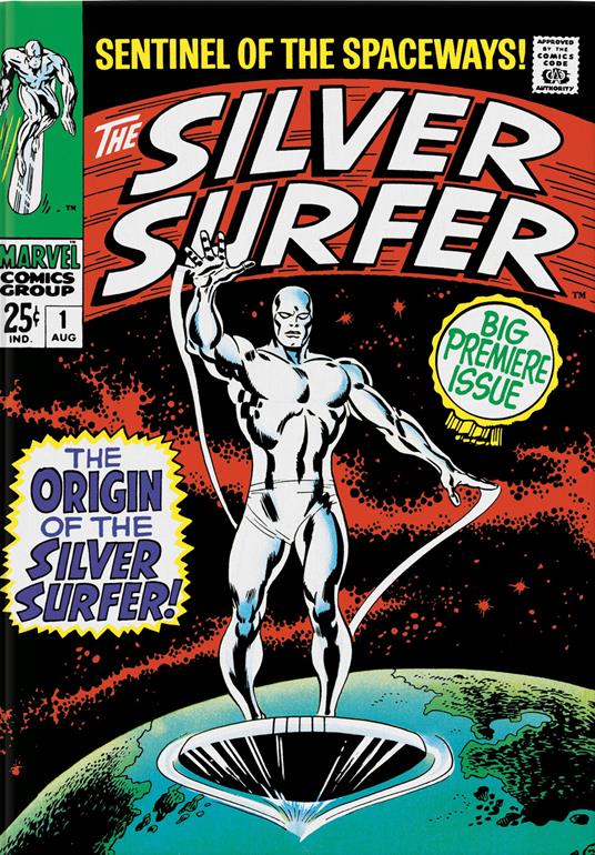 Marvel Comics Library. Silver Surfer. Ediz. inglese. Vol. 1: 1968-1970 - Douglas Wolk - copertina