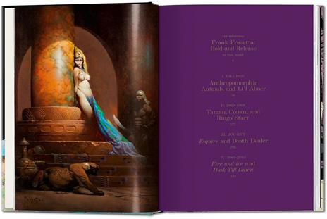 The fantastic worlds of Frank Frazetta. 45th Ed. Ediz. inglese, francese e tedesca - Dan Nadel,Zak Smith - 2