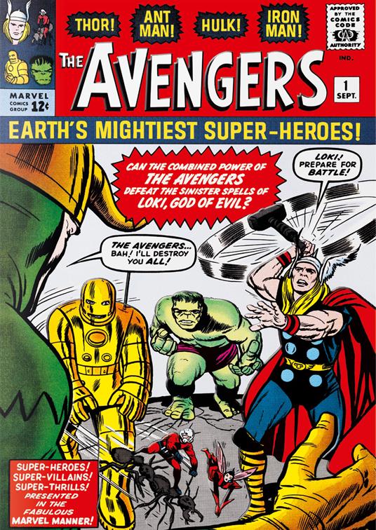 Marvel Comics library. Avengers. 1963–1965. Ediz. inglese - Kurt Busiek,Kevin Feige - copertina