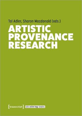 Artistic Provenance Research - cover