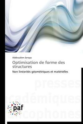 Optimisation de Forme Des Structures - Jarraya-A - cover