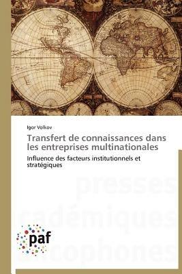 Transfert de Connaissances Dans Les Entreprises Multinationales - Volkov-I - cover