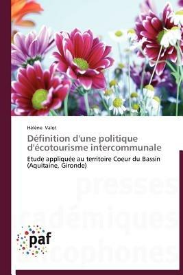 Definition d'Une Politique d'Ecotourisme Intercommunale - Valot-H - cover
