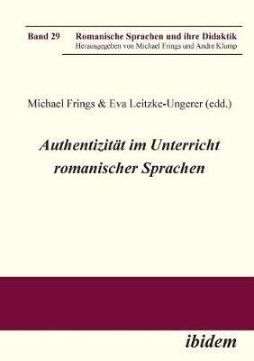 Authentizitat im Unterricht romanischer Sprachen. - cover