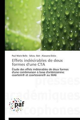 Effets Indesirables de Deux Formes d'Une CTA - Collectif - cover