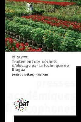 Traitement Des Dechets d'Elevage Par La Technique de Biogaz - Quang-V - cover