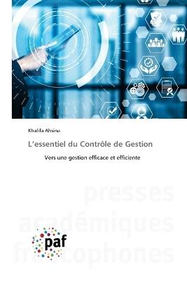 L'essentiel du Contr?le de Gestion - Khalifa Ahsina - cover