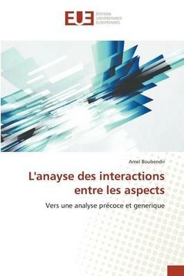 L'Anayse Des Interactions Entre Les Aspects - Boubendir-A - cover
