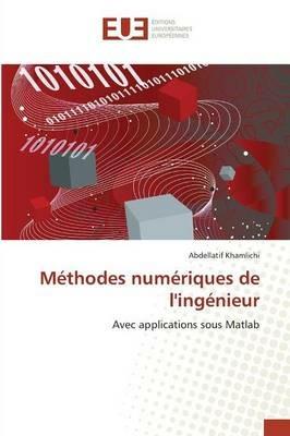 Methodes Numeriques de Lingenieur - Khamlichi-A - cover