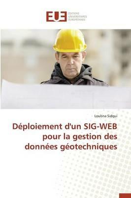 Deploiement d'Un Sig-Web Pour La Gestion Des Donnees Geotechniques - Sidqui-L - cover