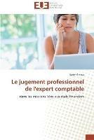 Le jugement professionnel de l'expert comptable - Amous-K - cover