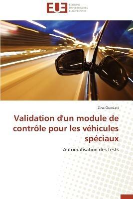 Validation d'Un Module de Contr le Pour Les V hicules Sp ciaux - Oueslati-Z - cover