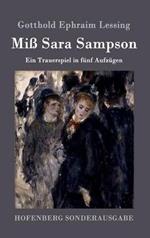 Miß Sara Sampson: Ein Trauerspiel in fünf Aufzügen