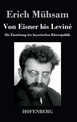 Von Eisner bis Leviné: Die Enstehung der bayerischen Räterepublik - Erich Mühsam - cover
