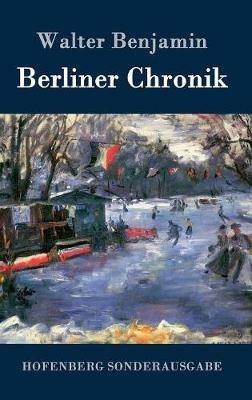 Berliner Chronik - Walter Benjamin - cover