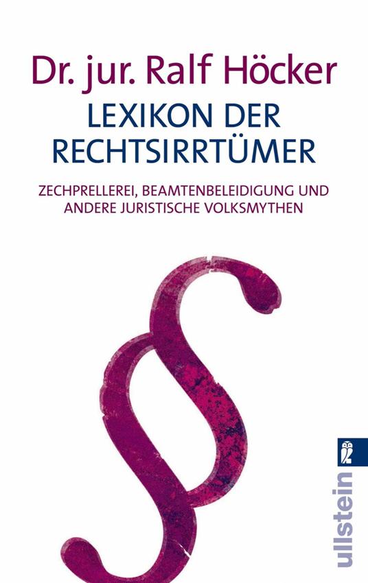 Lexikon der Rechtsirrtümer