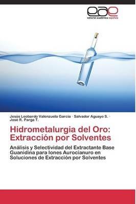 Hidrometalurgia del Oro: Extraccion por Solventes - Valenzuela Garcia Jesus Leobardo,Aguayo S Salvador,Parga T Jose R - cover