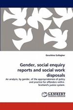 Gender, social enquiry reports and social work disposals