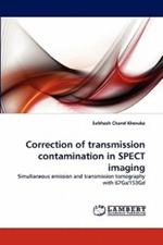 Correction of transmission contamination in SPECT imaging