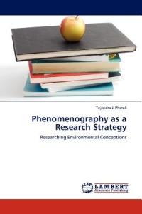 Phenomenography as a Research Strategy - Tejendra J Pherali - cover