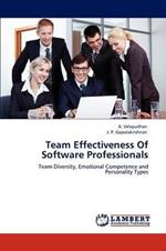 Team Effectiveness Of Software Professionals