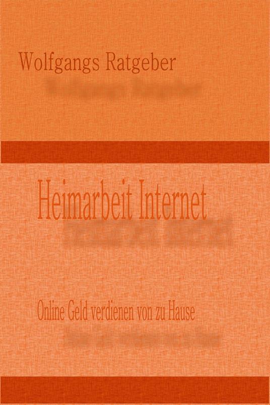 Heimarbeit Internet