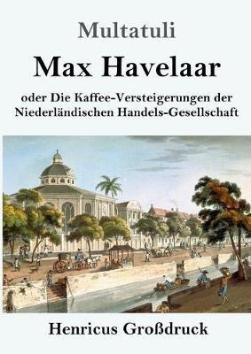 Max Havelaar (Großdruck): oder Die Kaffee-Versteigerungen der Niederländischen Handels-Gesellschaft - Multatuli - cover