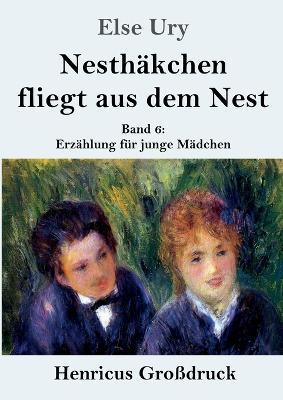 Nesthäkchen fliegt aus dem Nest (Großdruck): Band 6 Erzählung für junge Mädchen - Else Ury - cover