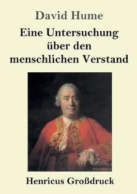 Eine Untersuchung über den menschlichen Verstand (Großdruck) - David Hume - cover
