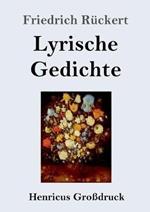 Lyrische Gedichte (Großdruck)