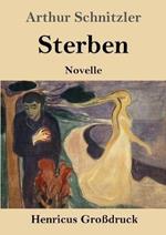 Sterben (Grossdruck): Novelle