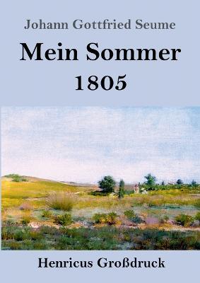 Mein Sommer 1805 (Grossdruck) - Johann Gottfried Seume - cover