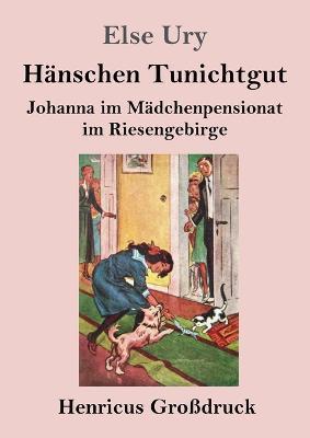 Hanschen Tunichtgut (Grossdruck): Johanna im Madchenpensionat im Riesengebirge - Else Ury - cover