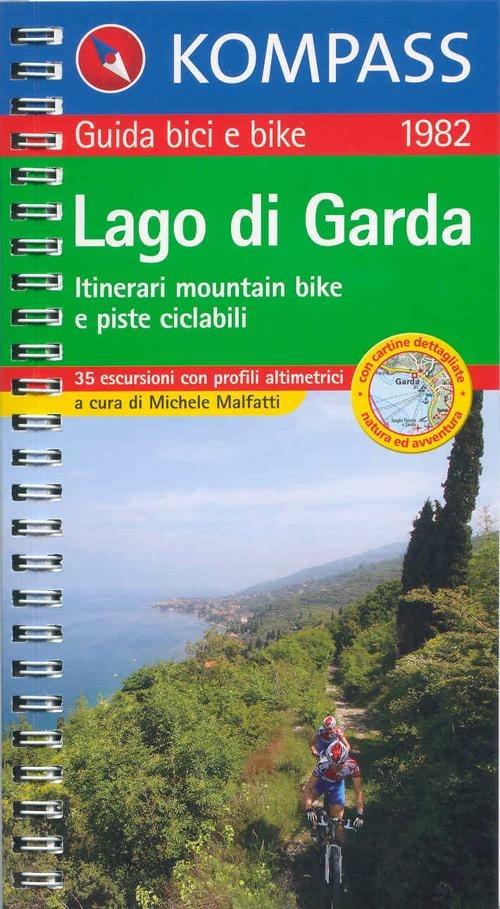 Guida bici e bike n. 1982. Itinerari mountain bike e piste ciclabili. Lago di Garda 1:50.000 - copertina