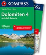 Guida escursionistica n. 5734. Dolomiten 4. Abteital, Gadertal. Con carta